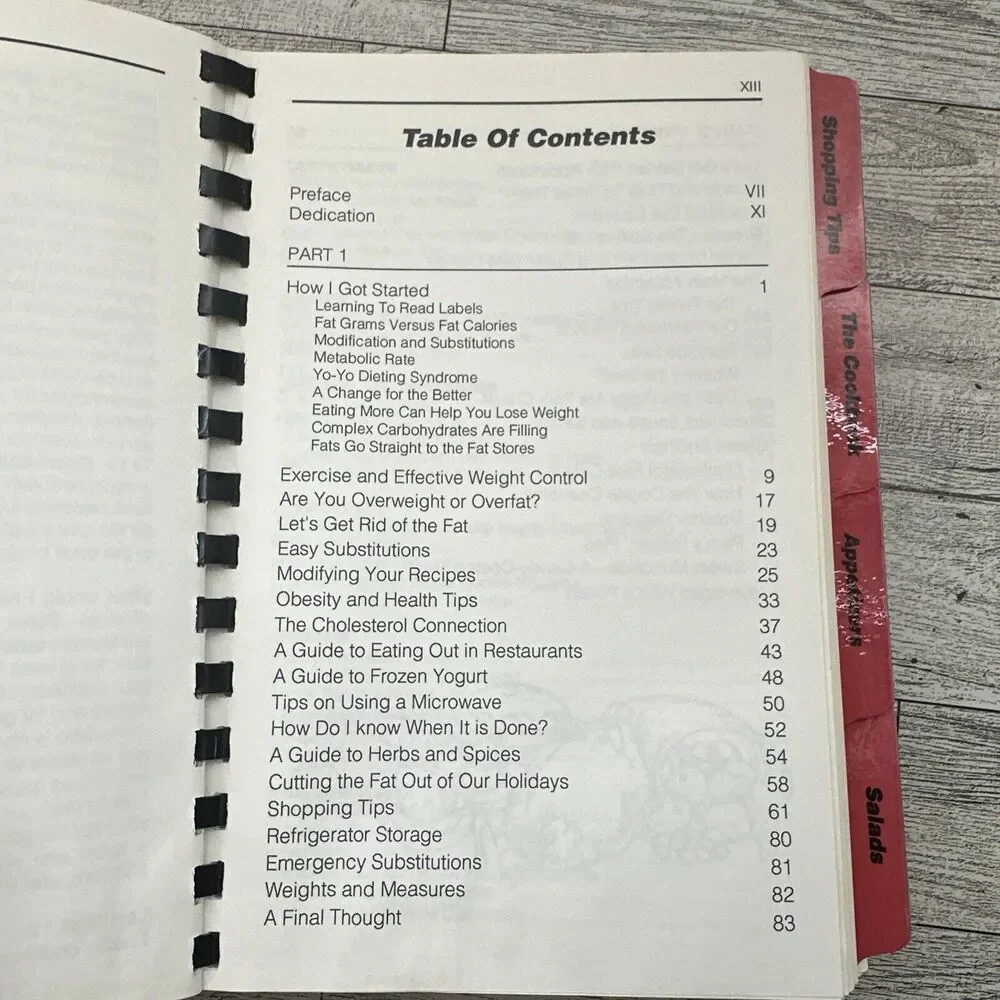 Butter Busters Cookbook - Pam Mycoskie (spiral bound) 3rd Ed Low-Fat Healthy 90s